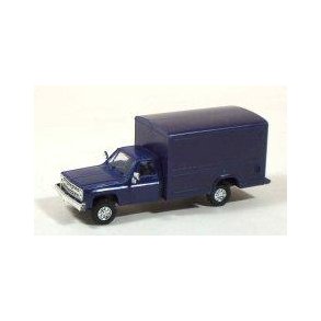 Chevy Box Van, bl - H0 - Trident