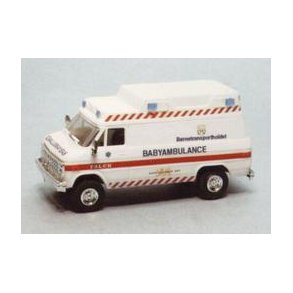 Babyambulance, Nordjyllands Amt / Falck (Chevrolet) - H0 - Trident