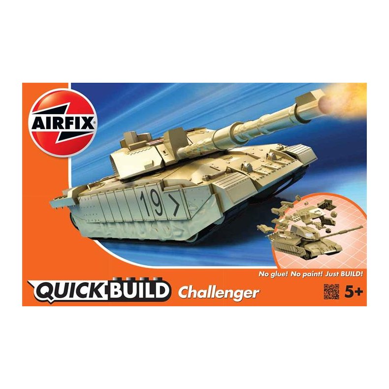 Challenger Tank - Airfix QUICK BUILD - OBS: Defekt ske!