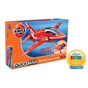 RAF Red Arrows Hawk - Airfix QUICK BUILD