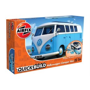 VW Camper Van, blue - Airfix QUICK BUILD