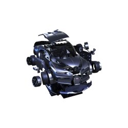 Bugatti Chiron, black - Airfix QUICK BUILD