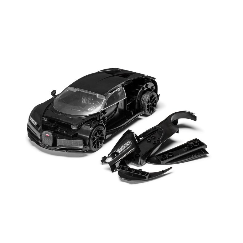 Bugatti Chiron, black - Airfix QUICK BUILD