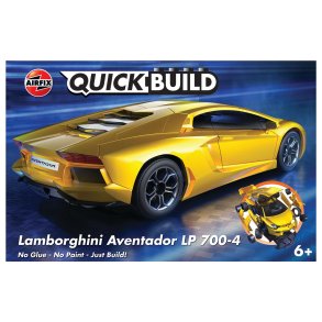 Lamborghini Aventador LP 700-4, yellow - Airfix QUICK BUILD