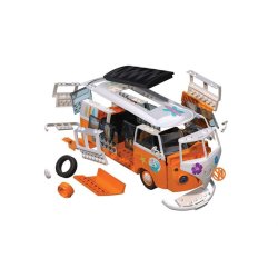 VW Camper Van, orange &#147;Surfin&#148; - Airfix QUICK BUILD