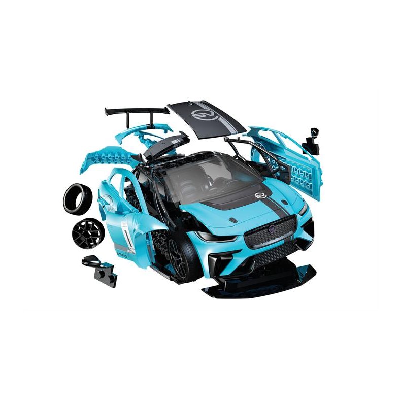 Jaguar I-PACE eTROPHY, blue - Airfix QUICK BUILD