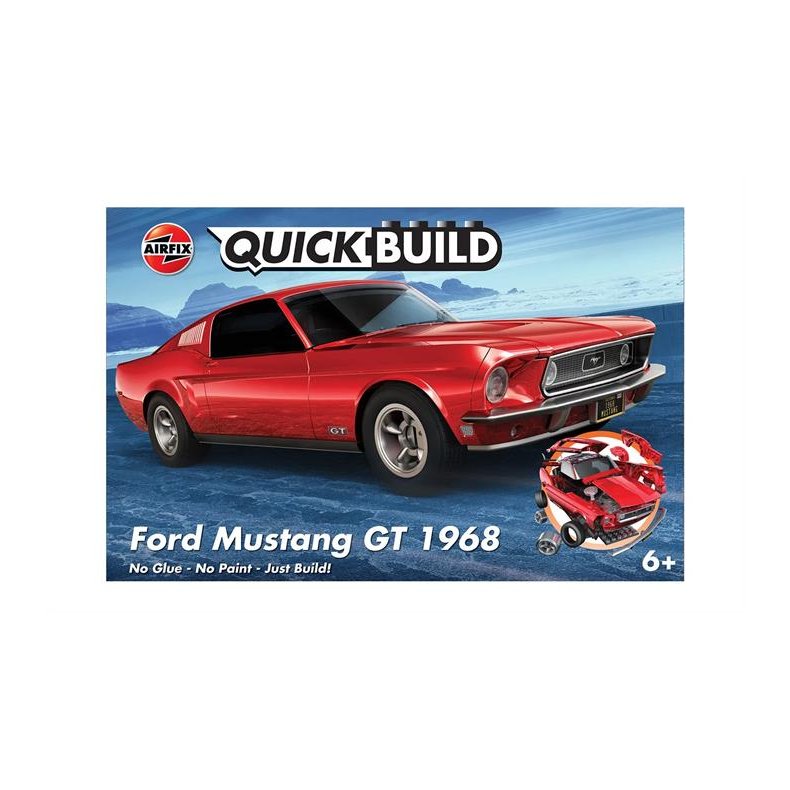Ford Mustang GT 1968 - Airfix QUICK BUILD
