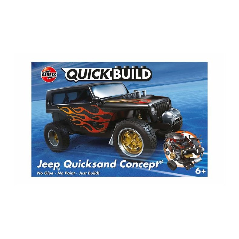 Jeep 'Quicksand' Concept - Airfix QUICK BUILD