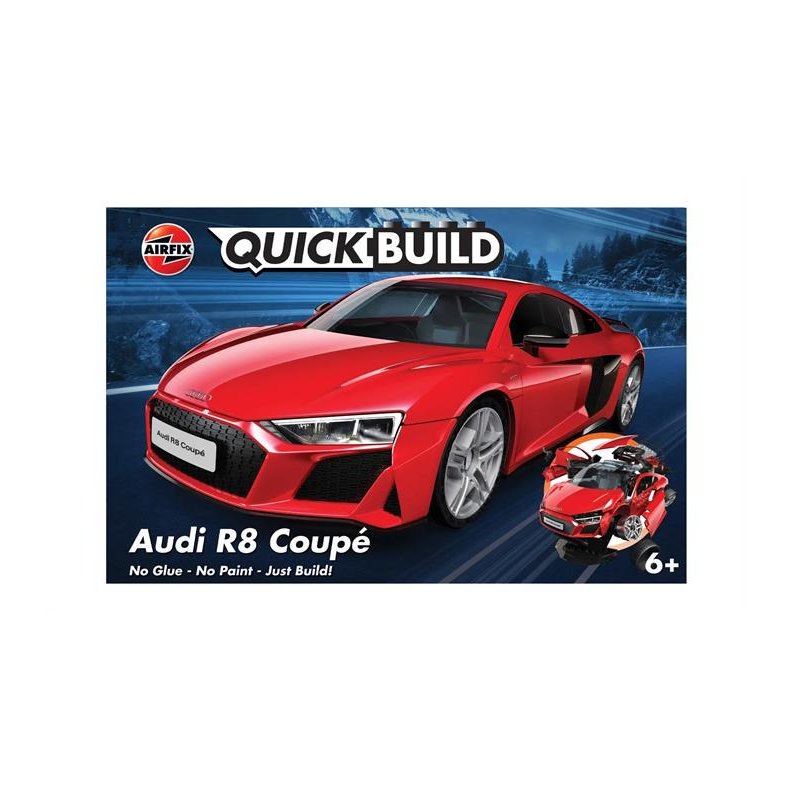 Audi R8 Coup&eacute; - Airfix QUICK BUILD