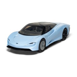 McLaren Speedtail, light blue/black - Airfix QUICK BUILD