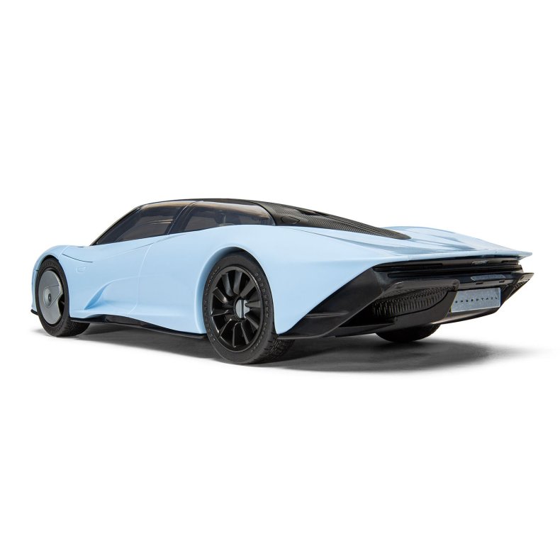 McLaren Speedtail, light blue/black - Airfix QUICK BUILD