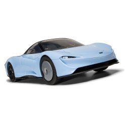 McLaren Speedtail, light blue/black - Airfix QUICK BUILD