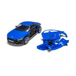 Audi TT Coupe, blue - Airfix QUICK BUILD