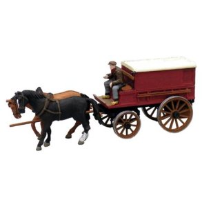 Hestevogn, lukket landbrugsvogn