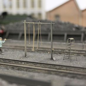 Redskabsstativ (tilbehr og vrige bygninger medflger ikke) - H0 - Artitec