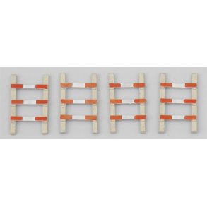 4 stk hegn f. baneovergang - frdigmodel