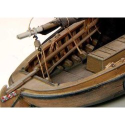 Gammel hollandsk fiskerbd - H0 - Artitec