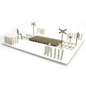 Tilbehr til jernbaneoverskring - H0 - Artitec