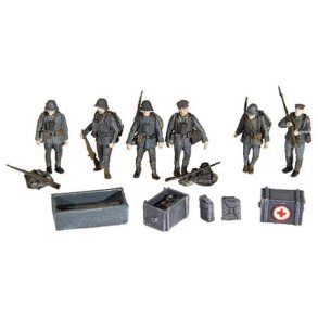 Ventende infanteri B - H0 - Artitec (Udsolgt fra fabrik)
