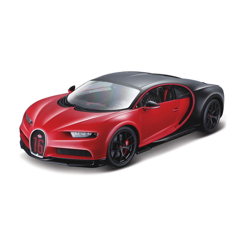 Bugatti Chiron Sport, red/black - 1:18 - Bburago