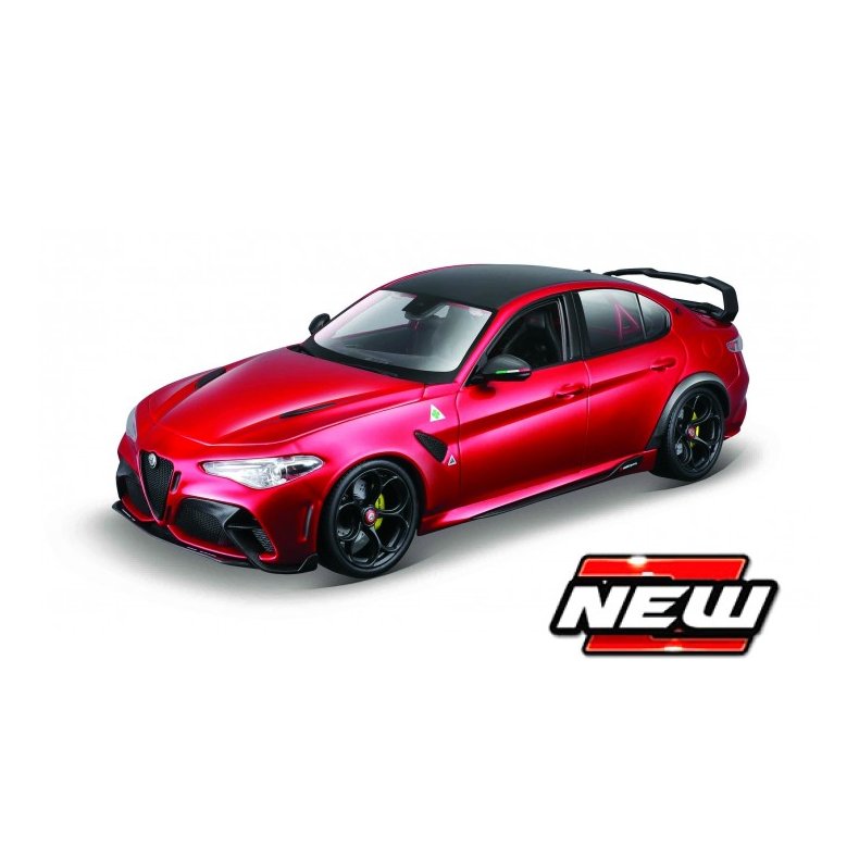 Alfa Romeo Giulia GTAm (2020), red metallic - 1:18 - Bburago