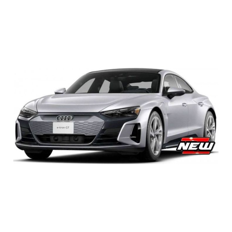 Audi RS e-tron GT (2022), silver - 1:18 - Bburago