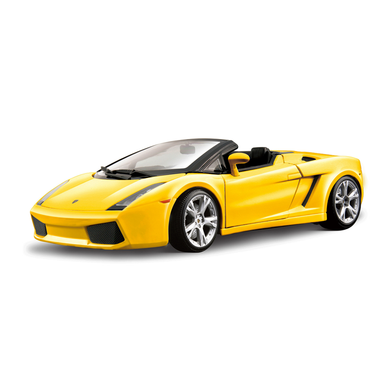 Lamborghini Gallardo Spyder, gul - 1:18 - Bburago