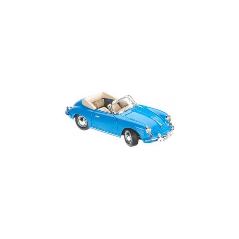 Porsche 356B Cabriolet (1961), bl - 1:18 - Bburago