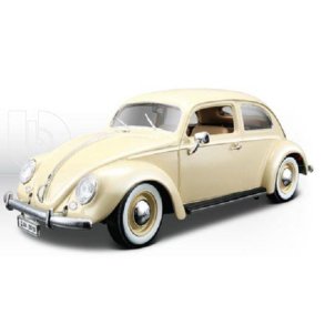 VW Beetle (1955), beige - 1:18 - Bburag