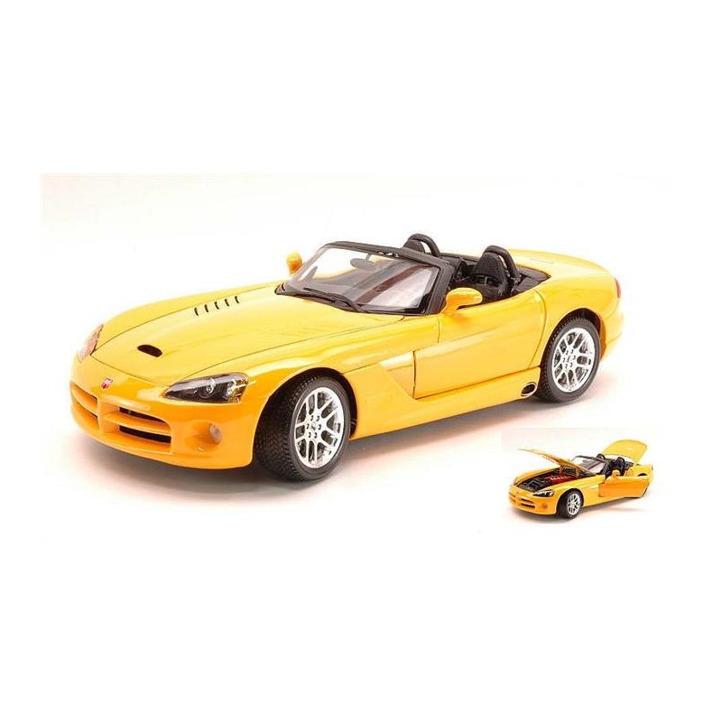 Dodge Viper SRT-10, gul - 1:18 - Bburago