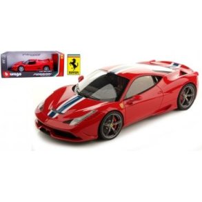 Ferrari 458 Speciale, rd - 1:18 - Bburago