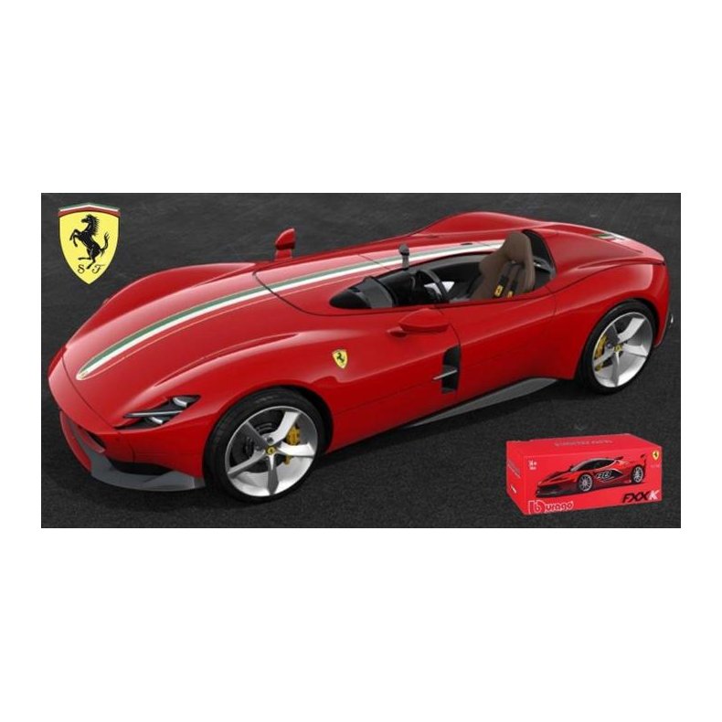Ferrari Monza SP1, red - Signature Series (High Quality) - 1:18 - Bburago
