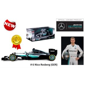 Mercedes AMG W07 #6 2016 - Rosberg - 1:18 - Bburago