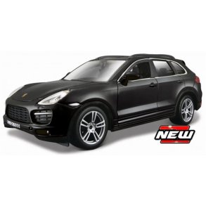 Porsche Cayenne Turbo, black - 1:24 - Bburago