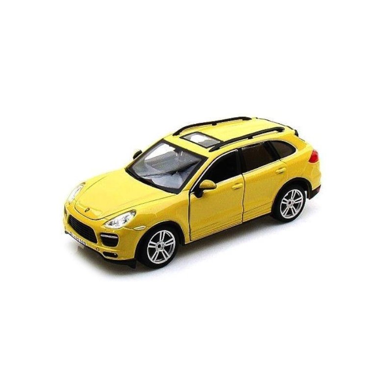 Porsche Cayenne Turbo, yellow - 1:24 - Bburago