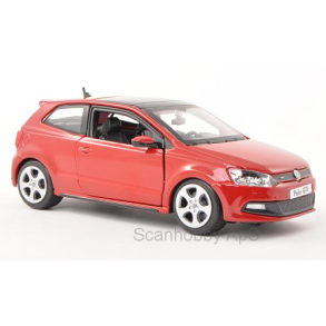 VW Polo GTi M5, rd - 1:24 - Bburago
