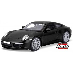 Porsche 911 Carrera S (2011), black - 1:24 - Bburago