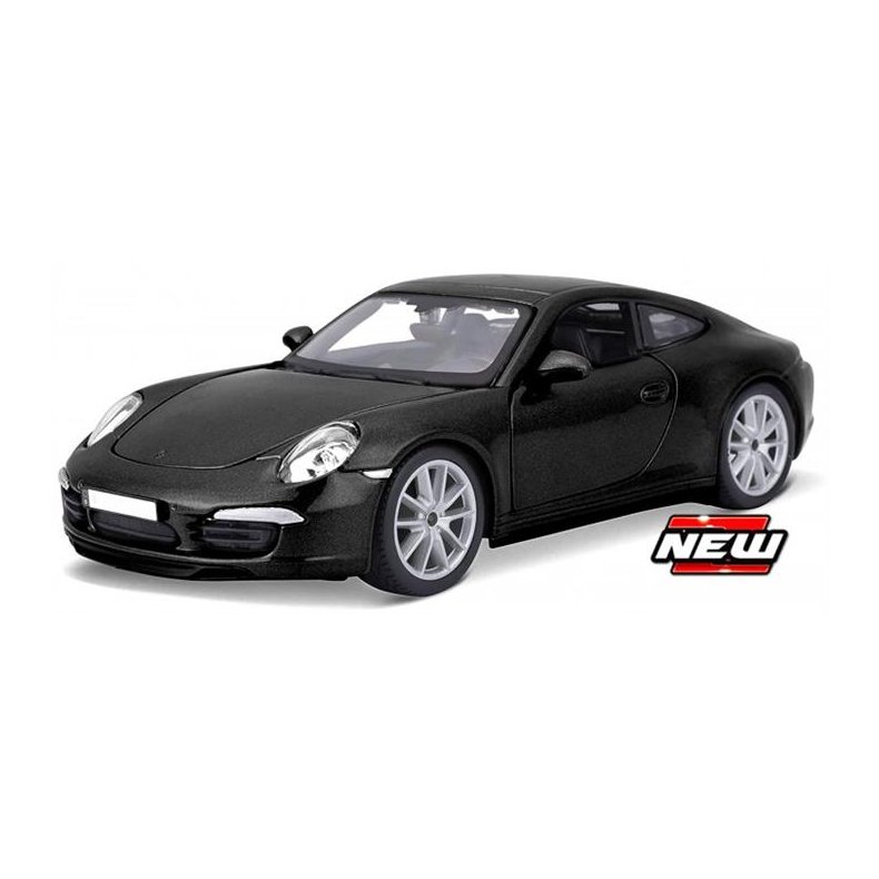 Porsche 911 Carrera S (2011), black - 1:24 - Bburago