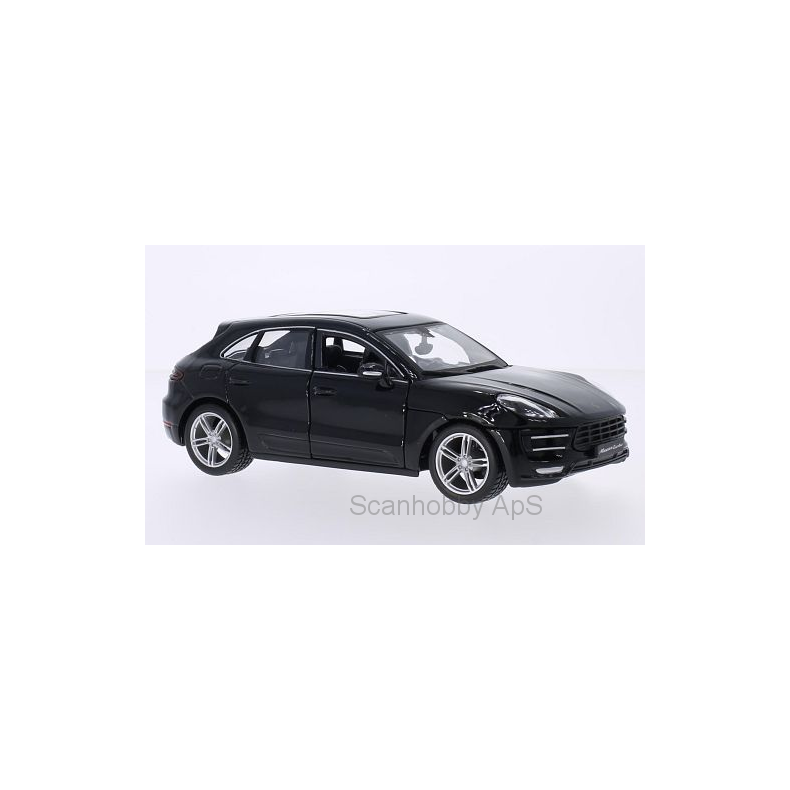 Porsche Macan, black - 1:24 - Bburago