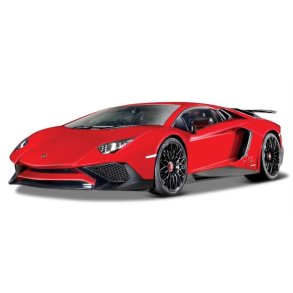Lamborghini Aventador Lp 750-4 SV, red - 1:24 - Bburago