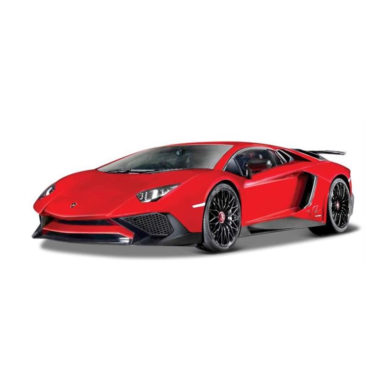 Lamborghini Aventador Lp 750-4 SV, red - 1:24 - Bburago