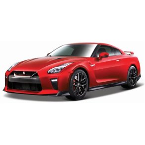 Nissan GT-R (2017), red - 1:24 - Bburago