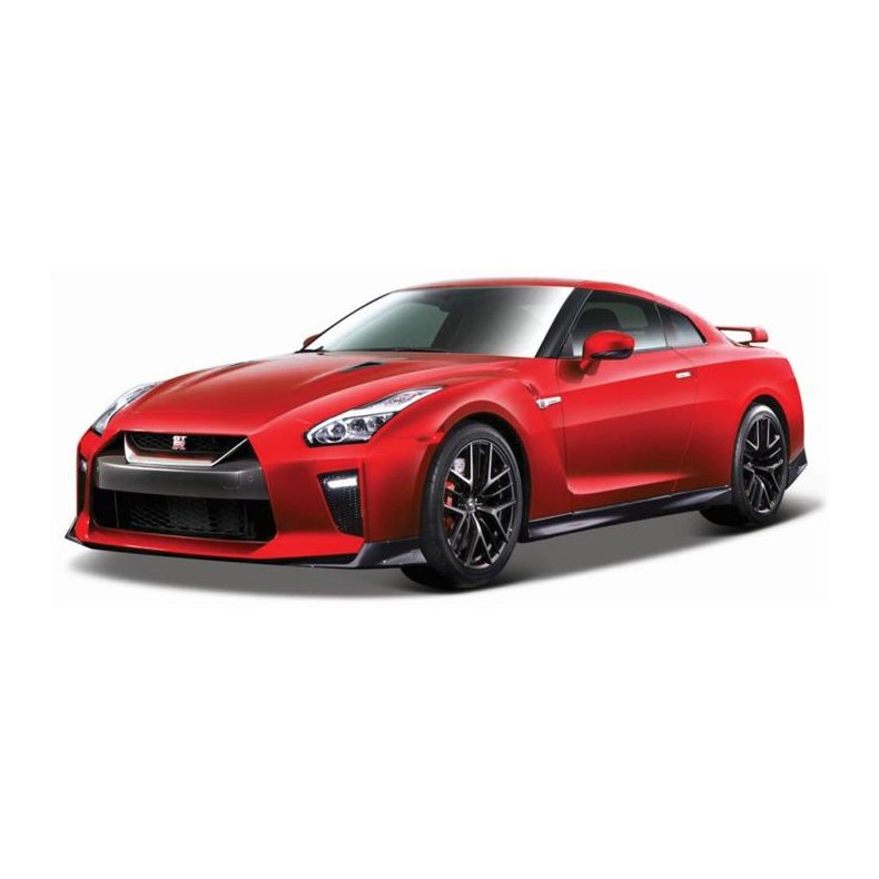 Nissan GT-R (2017), red - 1:24 - Bburago