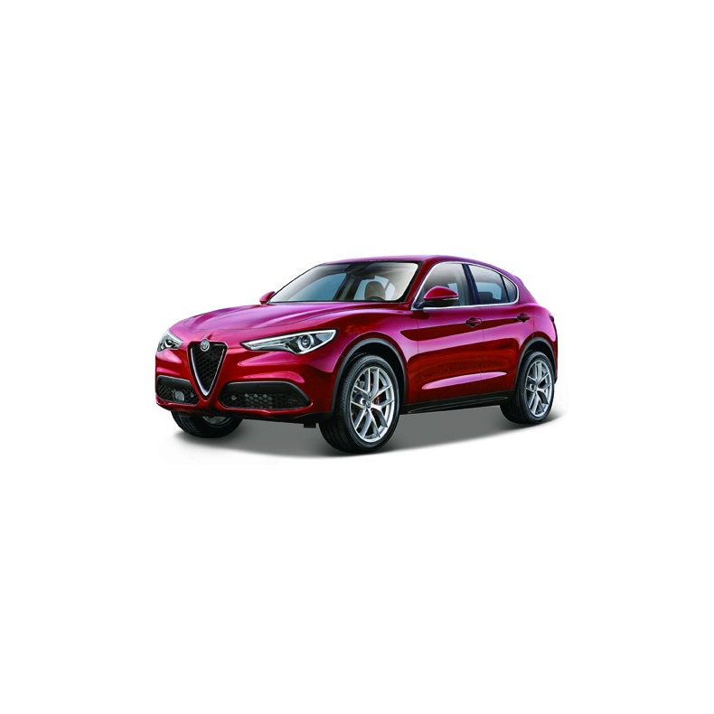 Alfa Romeo Stelvio, red metallic - 1:24 - Bburago