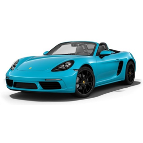 Porsche 718 Boxster, light blue - 1:24 - Bburago