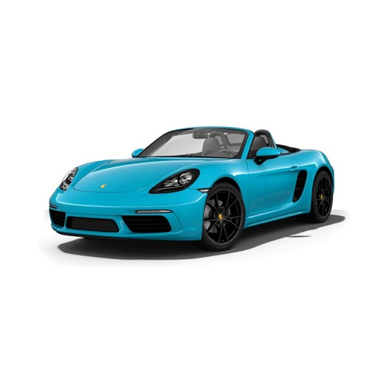 Porsche 718 Boxster, light blue - 1:24 - Bburago