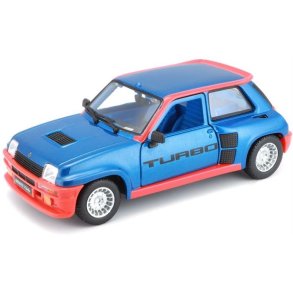 Renault 5 Turbo 1982, blue metallic - 1:24 - Bburago
