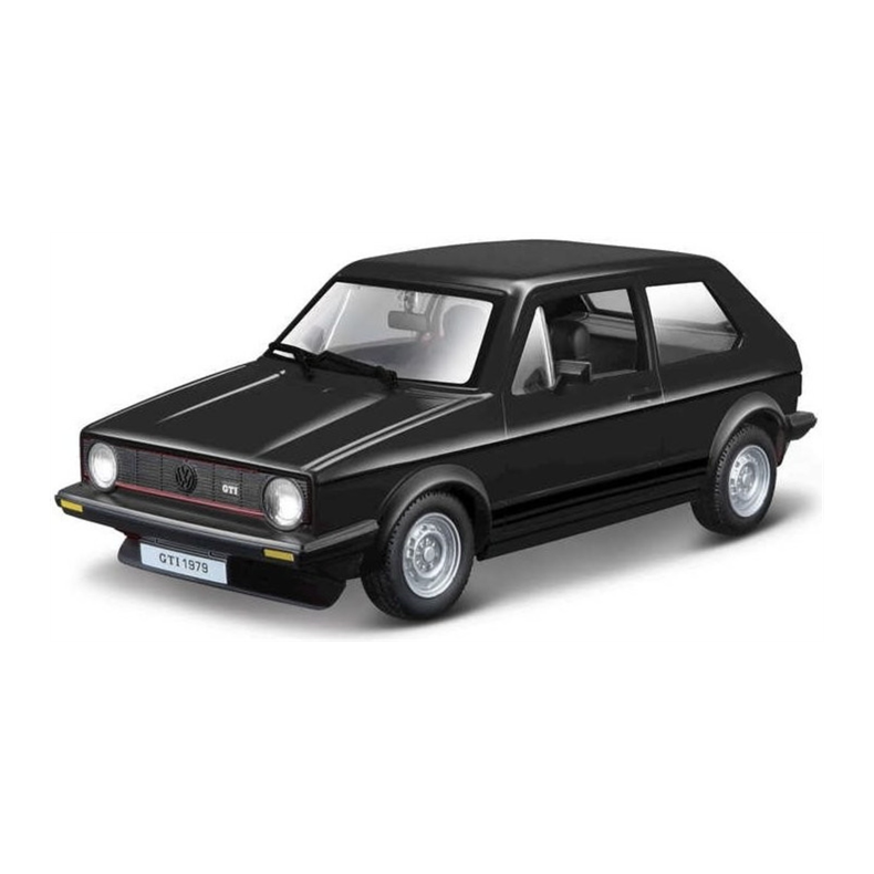 VW Golf Mk 1 (1979), sort - 1:24 - Bburago