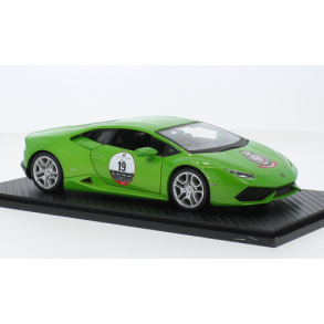 Lamborghini Huracan Performante, lysegrn metallic, 2019, Zoute Grand Prix - 1:24 - Bburago