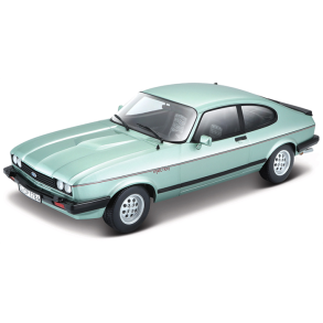 Ford Capri MK III 2.8 Injection (1982), blue metallic - 1:24 - Bburago